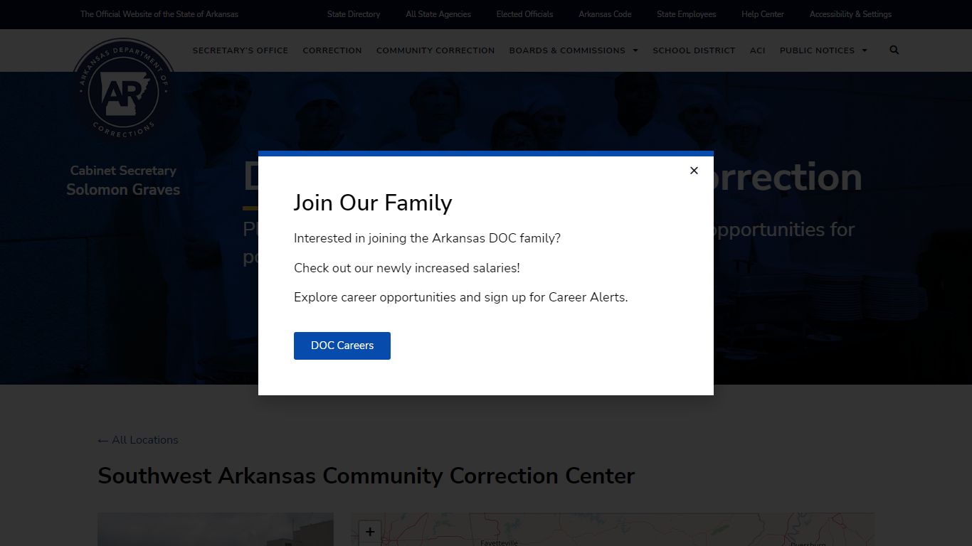 Southwest Arkansas Community Correction Center - Arkansas ...